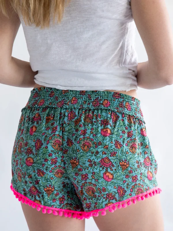 pom-pom-shorts-turquoise-pink-floral