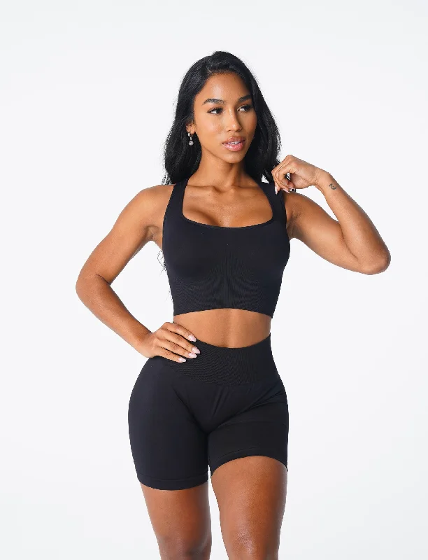 Black Ignite Seamless Bra