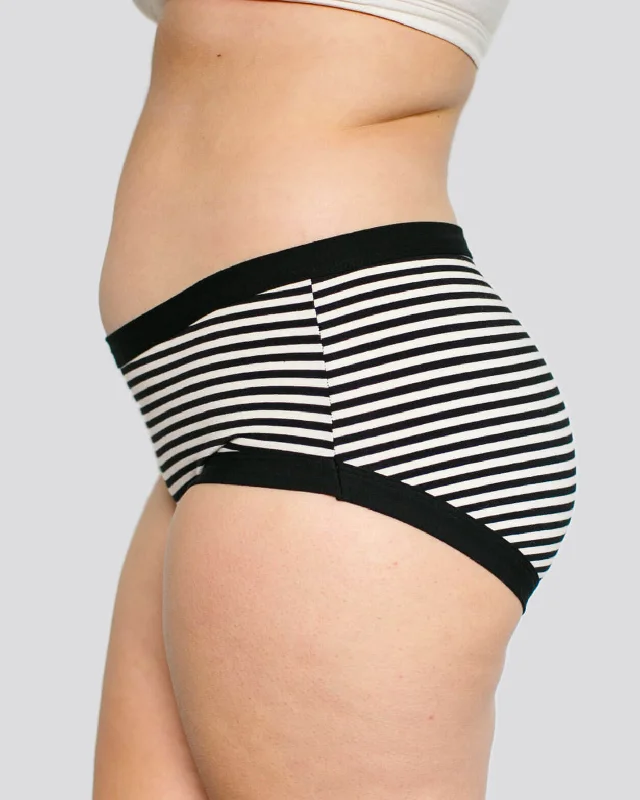 Hipster Black and White Stripe