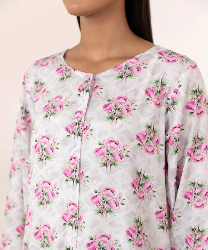 Printed Arabic Lawn Shirt