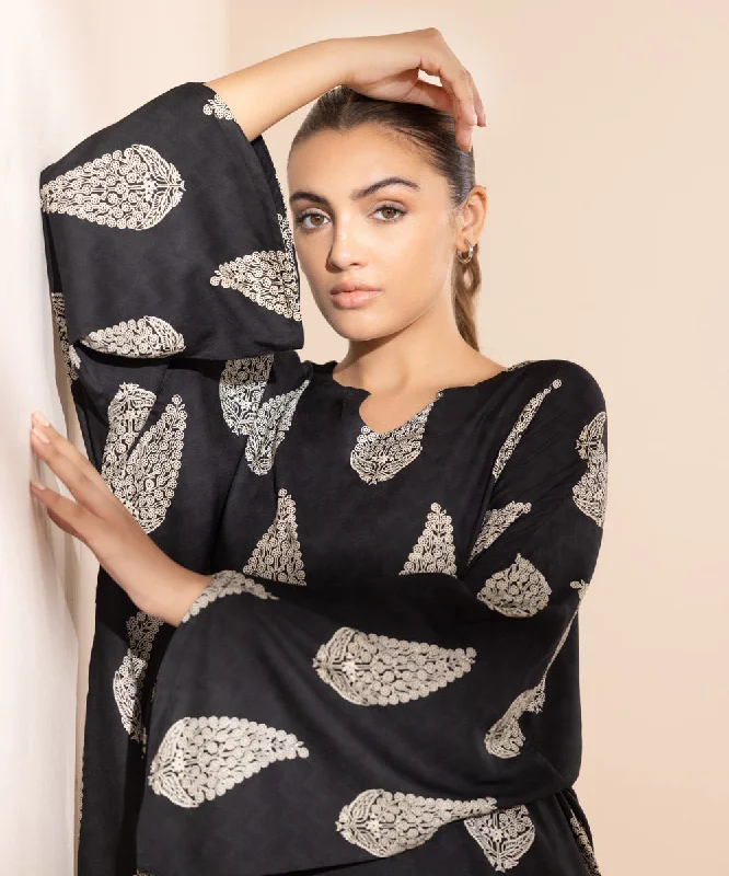 Printed Arabic Lawn Shirt