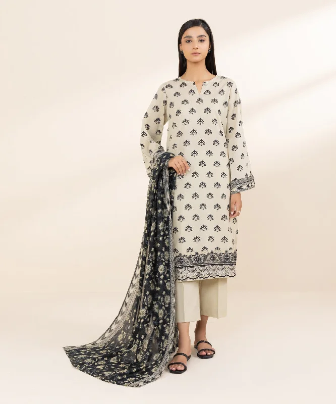 Printed Voile Dupatta