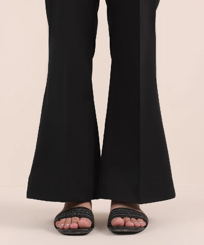 Cambric Boot-cut Pants