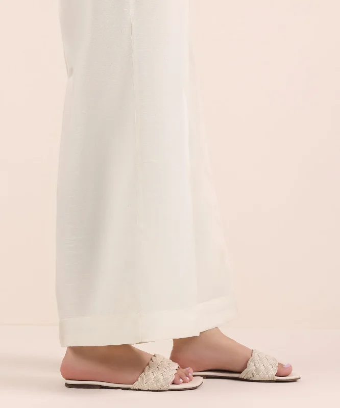 Raw Silk Culottes