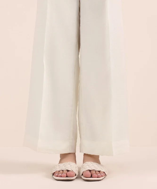 Raw Silk Culottes