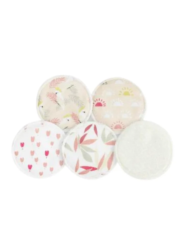 Bamboo Terry Reusable Nursing Pads (4 PAIRS)