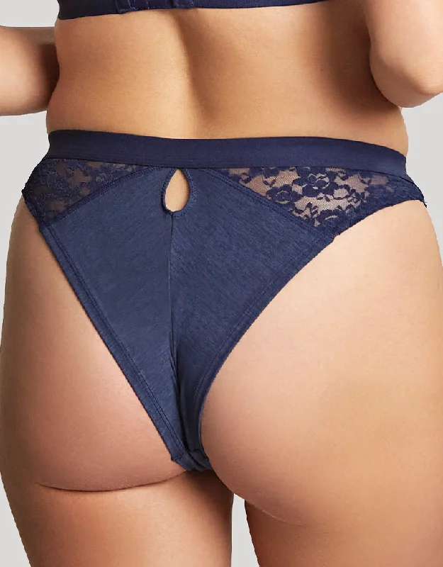 Cleo By Panache Freedom Brazilian Brief Navy