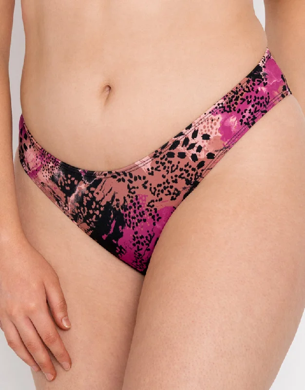 Curvy Kate Pool Party Dipped Mini Bikini Brief Print Mix