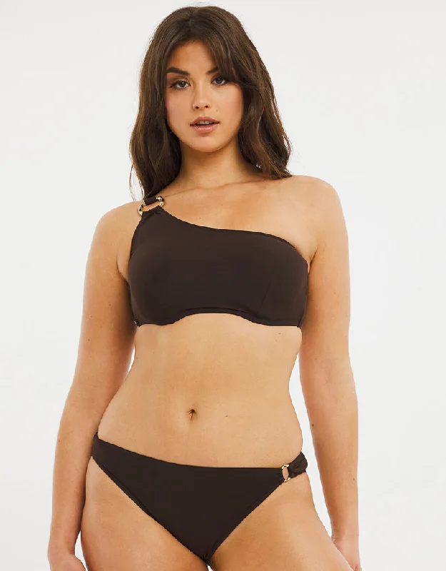 Figleaves Serengeti Bikini Brief Brown