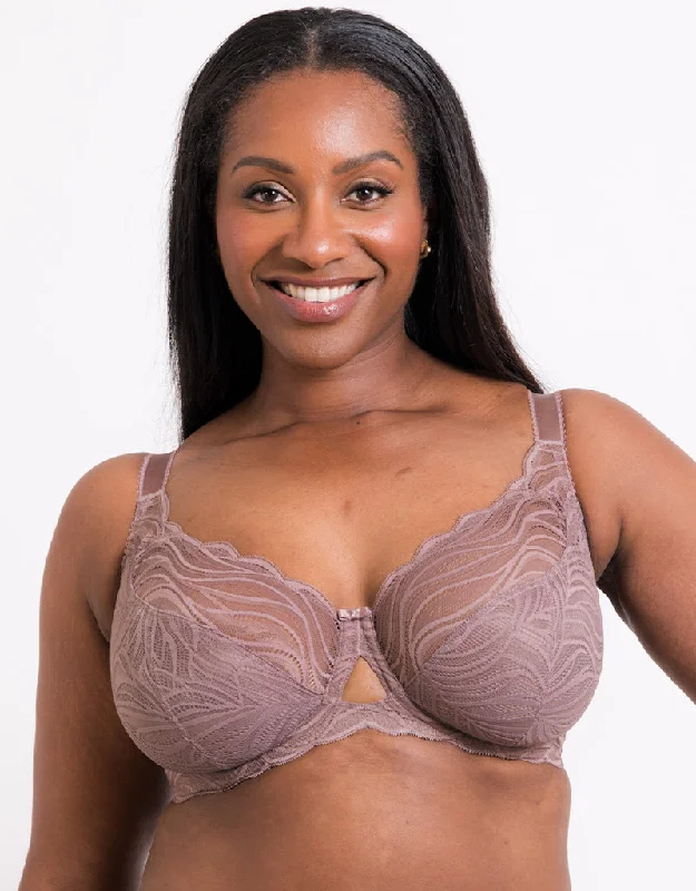 Flirtelle Elise Balcony Bra Mink