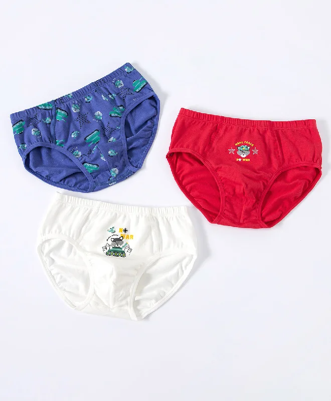 Junior Make Peace BOYS Briefs 3-packs