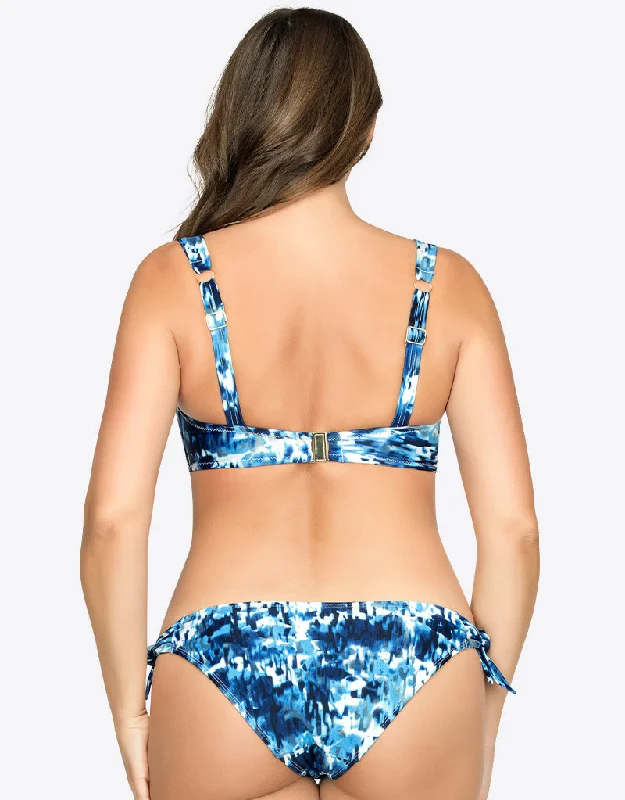 Parfait Oceane Bikini Brief Splash Print Blue