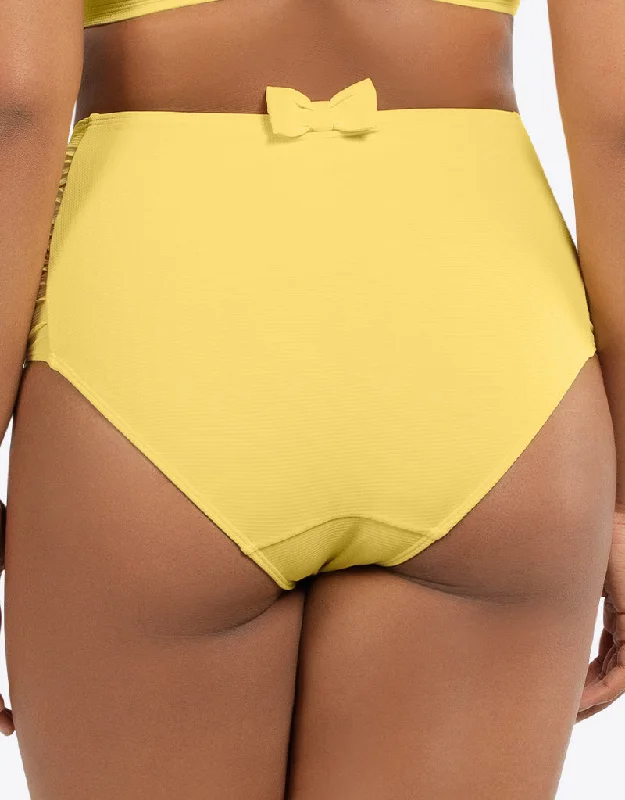 Parfait Vivien High Waist Bikini Brief Lemon Drop