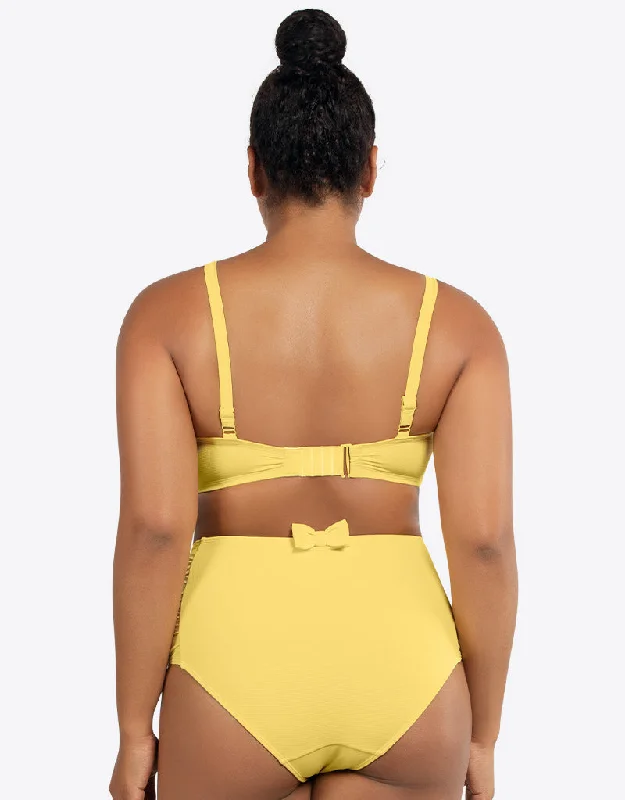 Parfait Vivien High Waist Bikini Brief Lemon Drop