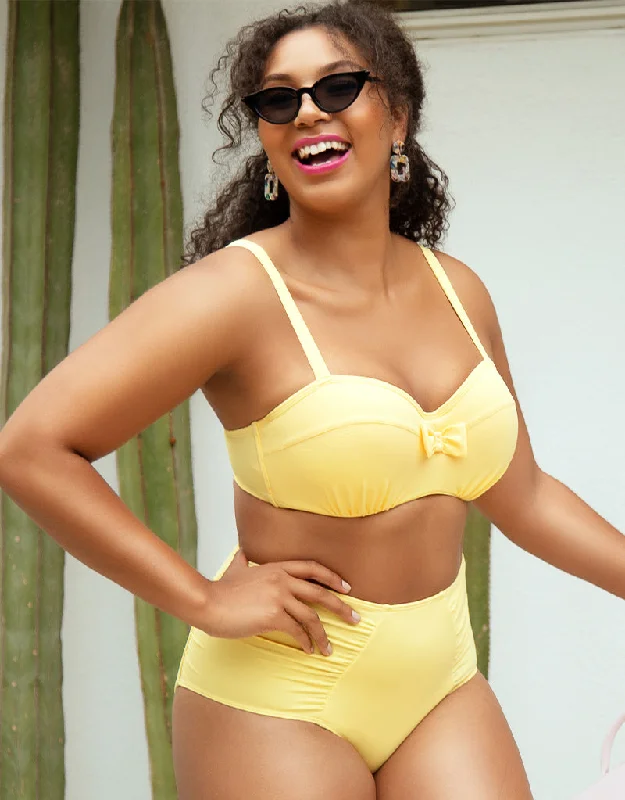 Parfait Vivien High Waist Bikini Brief Lemon Drop