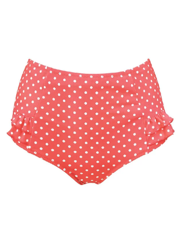 Pour Moi Hot Spots Control Bikini Brief Coral