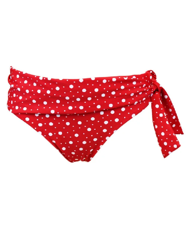 Pour Moi Mini Maxi Fold Bikini Brief Red