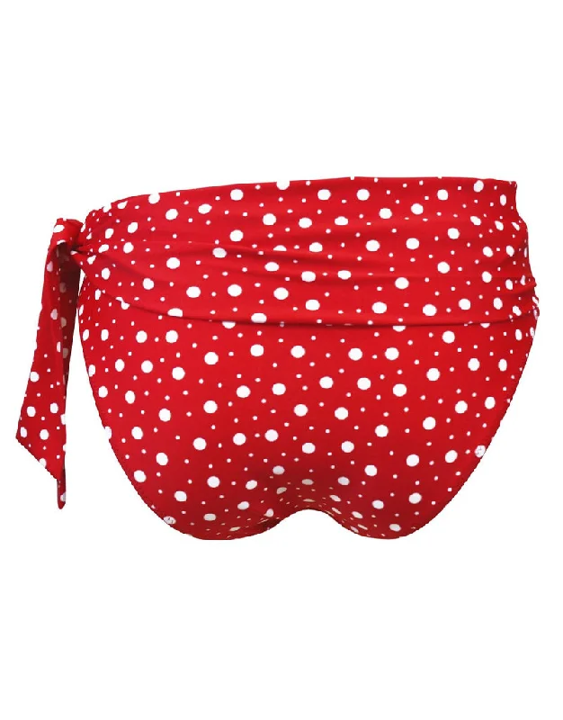 Pour Moi Mini Maxi Fold Bikini Brief Red