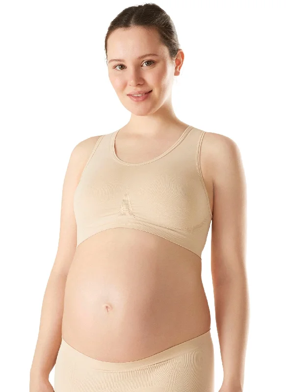 Pregnancy & Sleep Bra - Nude