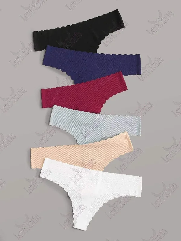 Unum everyday essentials seamless scallop panty (u30) single panty and multi buy saver option