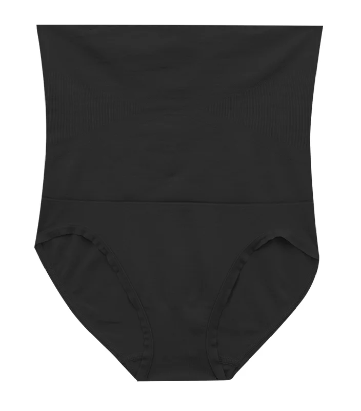 Control It! Hi-Waist Brief Black with Body Beige