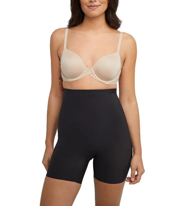 Sleek Smoothers Hi-Waist Shorty Black