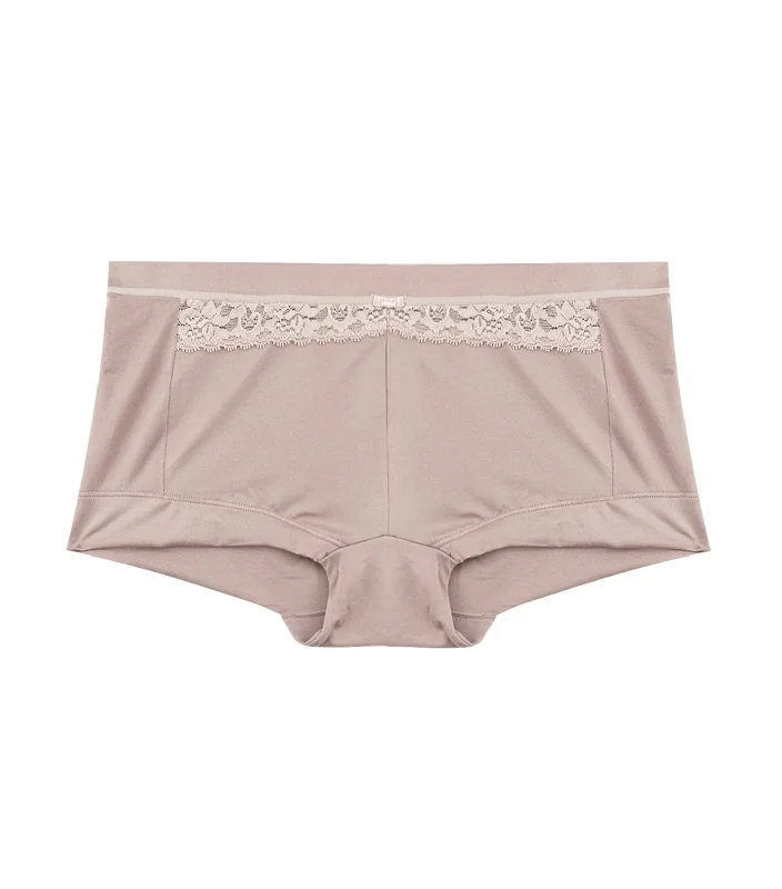 The Dream Collection Tailored Boyshort Evening Blush with Rose Petal