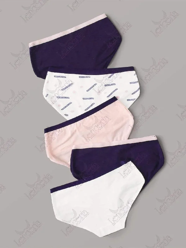 Unum everyday essentials cotton panties (5pack) - very cute (u31)