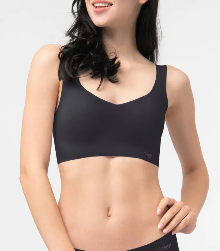 Sloggi ZeroFeel Non-Wired Pull-On Bra Black