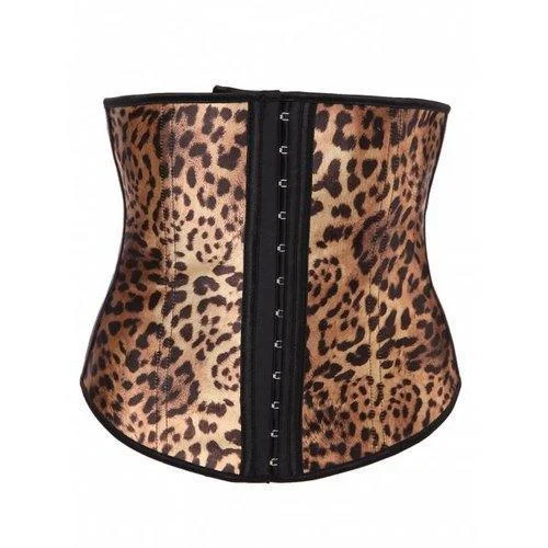 Leopard Print Waist Training Corset - Leopard 5xl