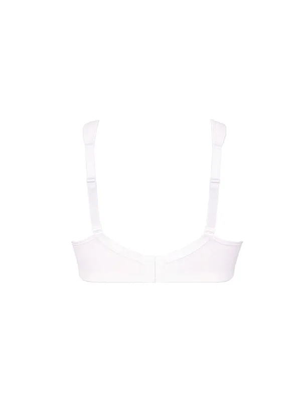 Sophia Moulded Comfort Bra - White