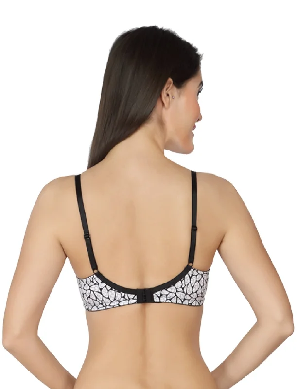 Cotton Molded Printed non wired Bra (PACK OF 2) CB-318