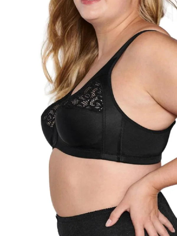 Full Cup Non Wired Bra - Black