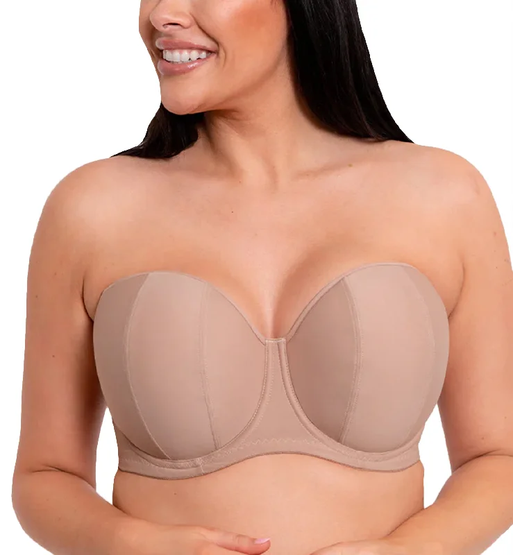 Curvy Kate Luxe Multiway Strapless Underwire Bra (CK2601) - Latte