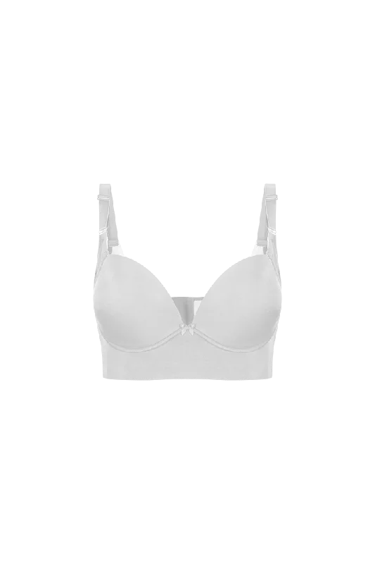 3/4 cup bra made of premium microfiber and Powernet (021643)