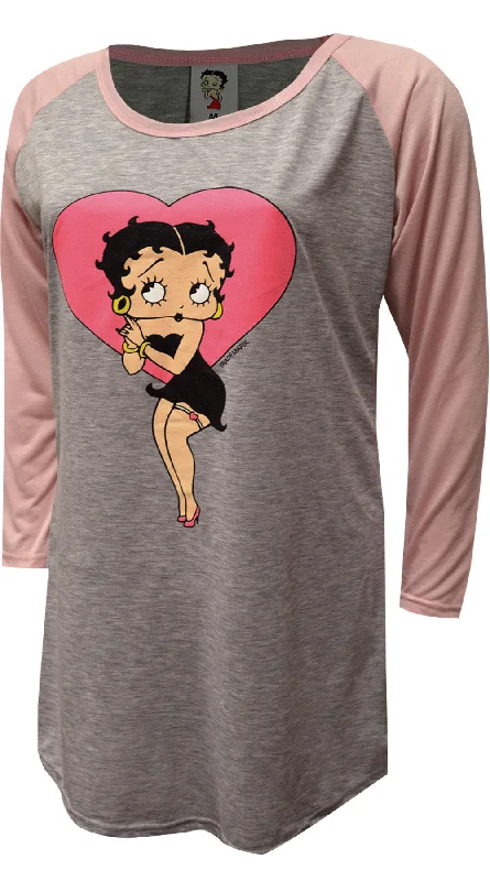 Betty Boop Little Black Dress Nightshirt