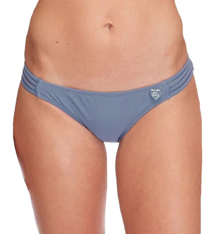 Body Glove Smoothies Flirty Surf Rider Bikini Brief (3950641)- Storm