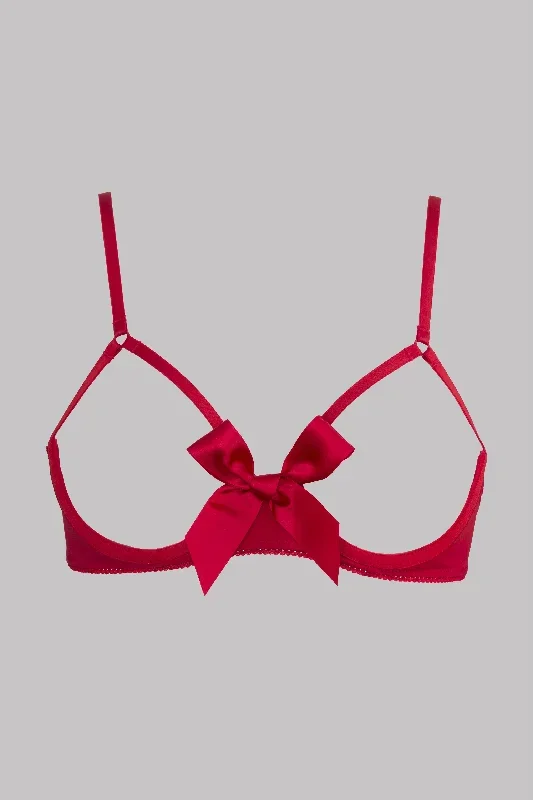 cupless-bra-with-bow-le-petit-secret-red