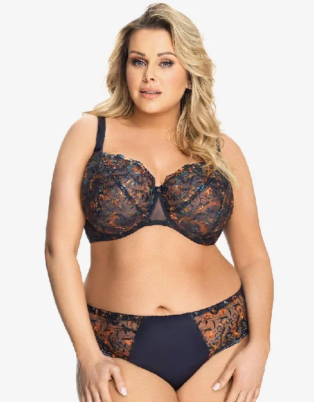 Gorsenia Colorado Full Cup Bra Navy