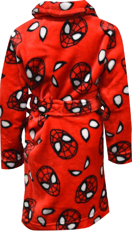 marvel-comics-spiderman-red-plush-robe