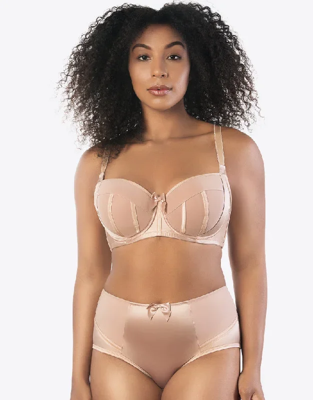 Parfait Charlotte Padded Balconette Bra True Latte