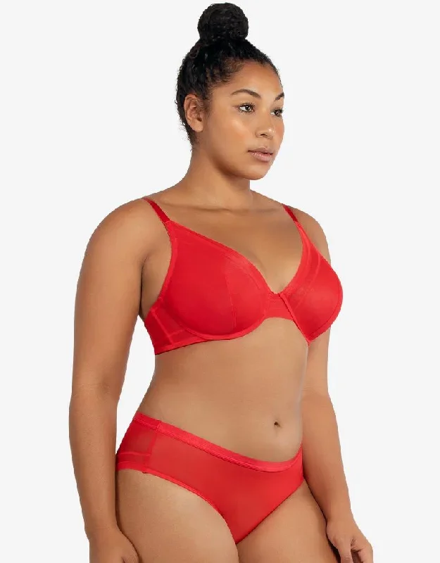 parfait-maya-unlined-plunge-bra-cherry