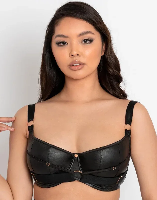 scantilly-harnessed-padded-half-cup-bra-black