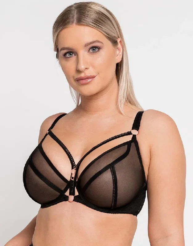 scantilly-unzipped-plunge-bra-black