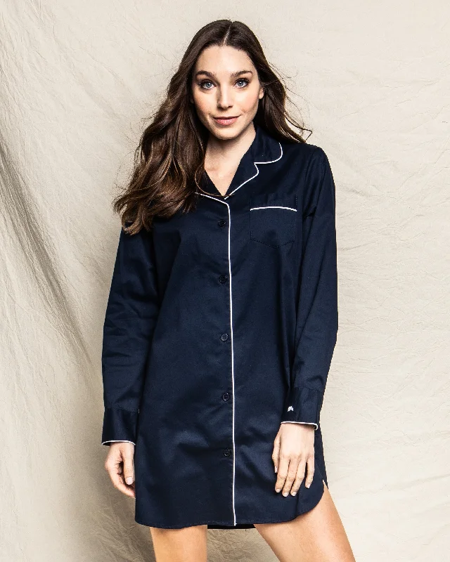 womens-nightshirt-in-navy-twill